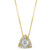 Diamond 1/4 ct. t.w. Pendant 18" Necklace in 10K Yellow Gold