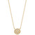 Cubic Zirconia Smiley 18" Pendant Necklace in 18k Gold-Plated Sterling Silver, Created for Macy's