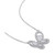 Lab-Created Moissanite Butterfly 18" Pendant Nekclace (1-3/4 ct. t.w.) in Sterling Silver