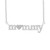 Diamond Mommy Heart 20" Pendant Necklace (1/6 ct. t.w.) in Sterling Silver