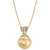 Baroque Cultured Golden South Sea Pearl (11mm) & Diamond Accent 18" Pendant Necklace in 14k Gold