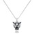 Men's Panther Head 24" Pendant Necklace in Stainless Steel