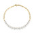 EFFY® Cultured Freshwater Pearl (5-7mm) Chain Link Bracelet in 14k Gold