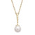 Cultured Freshwater Pearl Fashion Pendant in 14K Yellow Gold