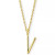 Amelia Initial 16" Pendant Necklace in 14K Gold