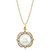 Cultured Freshwater Pearl (11mm) & Diamond (1/6 ct. t.w.) 18" Pendant Necklace in 10k Gold