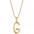 Andi Initial Pendant Necklace in 14k Gold-Plate Over Sterling Silver, 18"