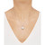 Cultured Freshwater Pearl (9mm) & Cubic Zirconia Halo 18" Pendant Necklace in Sterling Silver