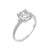Moissanite Cushion Engagement Ring 1-3/4 ct. t.w. Diamond Equivalent in 14k White Gold