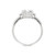 Moissanite Cushion Engagement Ring 1-3/4 ct. t.w. Diamond Equivalent in 14k White Gold