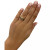 Chocolate Diamond (1 ct. t.w.) & Nude Diamond (1/8 ct. t.w.) Halo Ring in 14k White, Yellow or Rose Gold