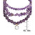 3-Pc. Set Amethyst, Purple Quartz & Cubic Zirconia Stretch Bracelets