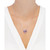 Amethyst (1-1/5 ct. t.w.) & Iolite (1/5 ct. t.w.) Open Heart 18" Pendant Necklace in Sterling Silver