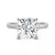Moissanite Cushion Solitaire Ring (3-1/3 ct. tw.) in 14k White, Yellow or Rose Gold
