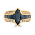 EFFY® Sapphire (2-5/8 ct. t.w.) & Diamond (1/3 ct. t.w.) Ring in 14k Gold