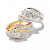 Diamond Bypass Ring in 14k White, Yellow or Rose Gold (1-1/2 ct. t.w.)
