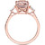 EFFY® Morganite (3-1/6 ct. t.w.) & Diamond (1/4 ct. t.w.) Ring in 14k Rose Gold