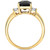 Onyx & Diamond (1/8 ct. t.w.) Statement Ring in 14k Gold