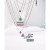 EFFY® Sapphire (1/3 ct. t.w.) & Diamond (1/8 ct. t.w.) Stacking Ring in 14k White Gold (Also Available in Emerald)