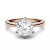 Moissanite Solitaire Engagement Ring 1-9/10 ct. t.w. Diamond Equivalent in 14k White, Yellow or Rose Gold