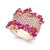 Rosa by EFFY® Ruby (3-1/4 ct. t.w.) & Diamond (1-3/8 ct. t.w.) Ring in 14k Rose Gold