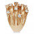 D'Oro by EFFY® Diamond Woven Ring (1 ct. t.w.) in 14k White, Yellow, or Rose Gold