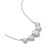 Lab-Created Moissanite Graduated Five Stone 18" Statement Necklace (2-1/2 ct. t.w.) in Sterling Silver
