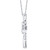 Diamond (1/3 ct. t.w.) Cross Pendant in 14k White Gold