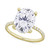 Moissanite Oval Ring (4-7/8 ct. t.w.) in 10k Gold