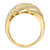 EFFY® Diamond Baguette & Round Diagonal Multirow Ring (1-5/8 ct. t.w.) in 14k Gold