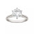 Moissanite Solitaire Engagement Ring 1-1/2 ct. t.w. Diamond Equivalent in 14k White Gold or 14k Yellow Gold