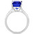EFFY® Tanzanite (5-3/4 ct. t.w.) & Diamond (1/4 ct. t.w.) Statement Ring in 14k White Gold