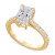 Certified Lab-Grown Diamond Radiant-Cut Engagement Ring (2-1/2 ct. t.w.) in 14k Gold