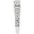 Diamond Trinity Ring (1-1/2 ct. t.w.) in 14k White Gold