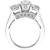 Diamond 3-Stone Ring (3 ct. t.w.) in 14k White Gold