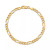 Figaro Link Chain Bracelet (4-1/3mm) in 18k Gold-Plated Sterling Silver or Sterling Silver, Created for Macy's