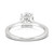 Moissanite Engagement Ring (1-5/8 ct. t.w. DEW) in 14k White Gold