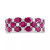 EFFY® Ruby & Diamond Cluster Ring in Sterling Silver (Also available in Emerald and Sapphire