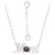 Crystal Birth Month "Mom" Pendant Necklace  in Sterling Silver, 16" + 2" extender, Created for Macy's