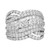 Diamond Multirow Statement Ring (3 ct. t.w.) in 10k White Gold