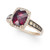 Creme Brulee® Raspberry Rhodolite (2-1/3 ct. t.w.) & Diamond (3/8 ct. t.w.) Ring in 14k Rose Gold
