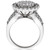 Diamond Halo Cluster Ring (2-1/2 ct. t.w.) in 14k White Gold