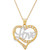 Love Two-Tone 18" Pendant Necklace in 14k Gold & 14k White Gold