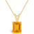 Citrine (3-1/7 ct. t.w.) Pendant Necklace in 14K White Gold or 14K Yellow Gold