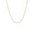 Open Link 14K Yellow Gold Chain Necklace