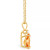 Citrine (1 ct. t.w.) and Diamond Accent Pendant Necklace in 14K Yellow Gold or 14k White Gold