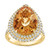 Citrine (7-3/8 ct. t.w.) & Diamond (3/4 ct. t.w.) Ring in 14k Yellow Gold