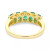 Emerald (2-1/2 ct. t.w.) & White Sapphire Accent Ring in Gold-Plated Silver (Also in Ruby & Sapphire)