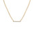 Diamond Bar 18" Pendant Necklace (1/6 ct. t.w.) in 14k Gold-Plated Sterling Silver, Created for Macy's