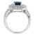 EFFY® Tanzanite (1-1/3 ct. t.w) and Diamond (1/2 ct. t.w) Ring in 14K White Gold (Also Available In Sapphire)